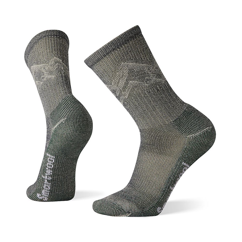 The North Face Socks Mens Australia - The North Face Classic Hike Light Cushion Mountain Pattern Cre